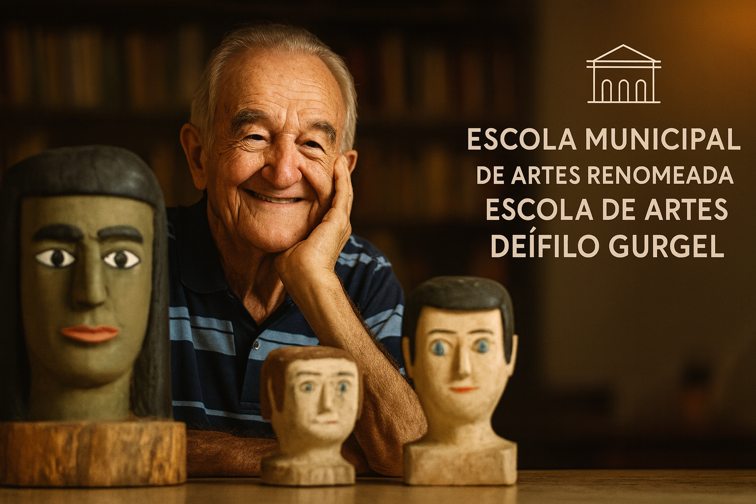 Câmara aprova por unanimidade: Escola Municipal de Artes passa a se chamar “Escola de Artes Deífilo Gurgel”