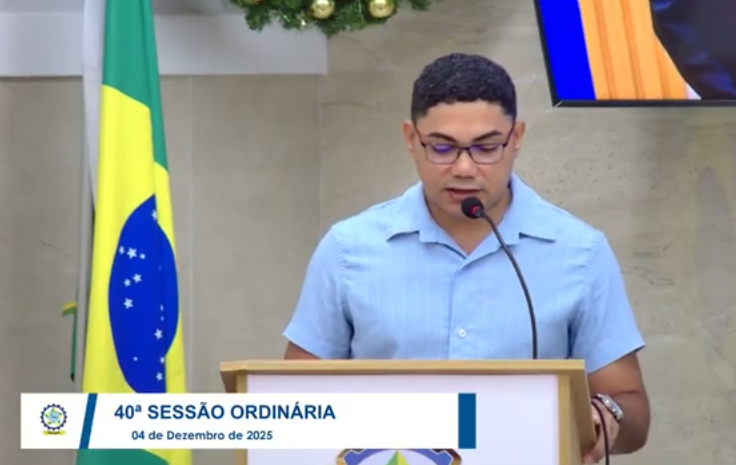 Câmara de Areia Branca vota projetos e requerimentos em duas sessões; pauta inclui TV Prefeitura, emendas ao orçamento e propostas para segurança e educação