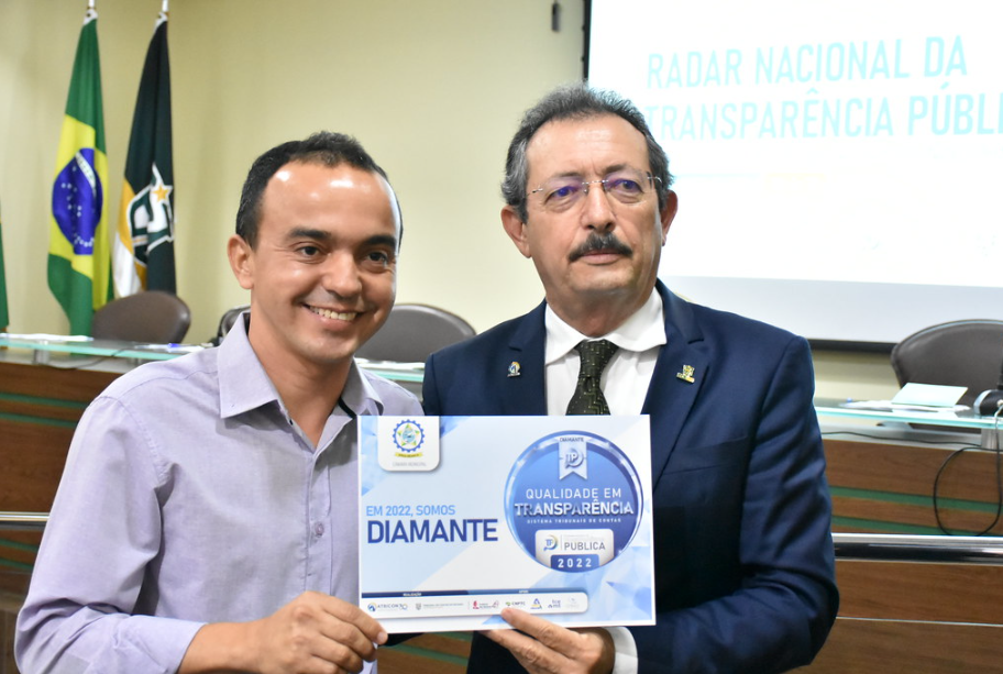 Câmara Municipal de Areia Branca é mais uma vez destaque Estadual em transparência