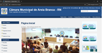 Portal da Câmara de Areia Branca fortalece transparência e aproxima cidadão do controle dos recursos públicos