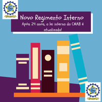 Regimento interno será reformulado! 