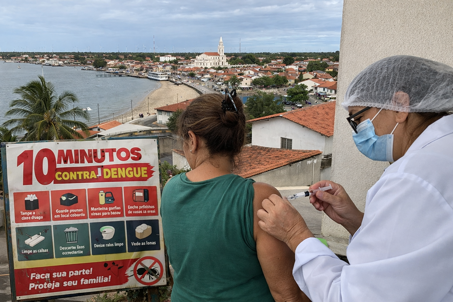 Vacina brasileira contra a dengue começa a chegar às equipes do SUS e reforça alerta para prevenção em Areia Branca